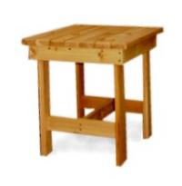 Click to enlarge image Square Side Table 20`` - Serves a variety of purposes