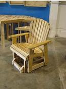 Garden Glider Chair, 23`` seat width - 
